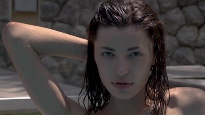 BFF lesbians Jana Bubu Kay J and sexy Oksana Oksi posing in hot lingerie