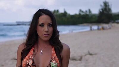 Big boobed badass babe Talor Paige and her GFs jumping out from a plane