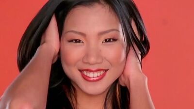 Petite japanese babe Hiromi Oshima reveals her huge natural boobs