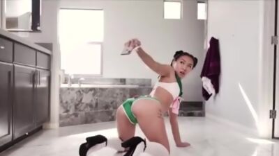 Banging slim cosplay Asian teens pussy