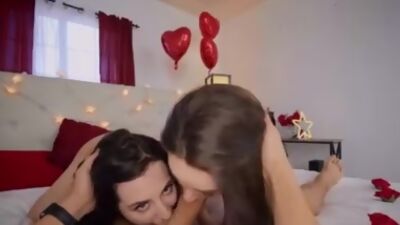V-Day Threesome Surprise