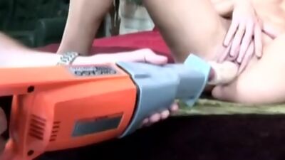 Speculum lesbian fisted and toyed with baseball bat in duo