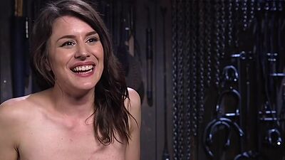 BDSM subject caned by her maledom in erotic bondage couple