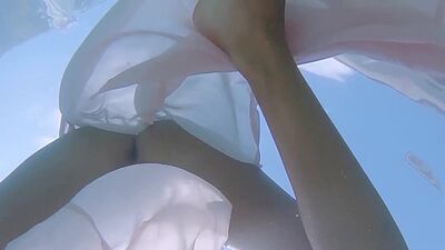 Beautiful small tits MILF Katya Clover showing ass in amazing photo session