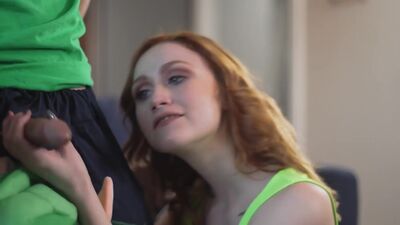 Stepbro in threesome with stepsis Scarlet Skies and her friend Kyler Quinn