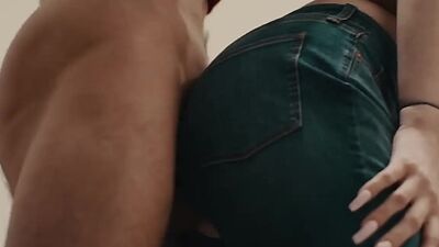 Perv stepfather bareback fucks his busty TS stepdaughter