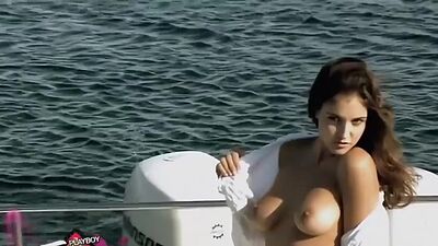 Big boobed Danielle Mathers and GFs preparing for an erotic photoshoot