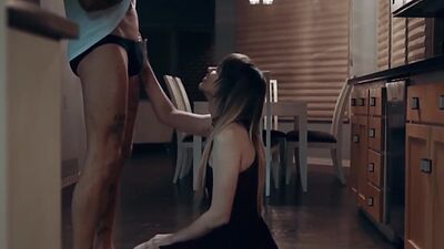 Horny dude bareback fucks his trans woman stepsister