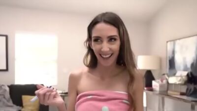 Natalia Nix starts off teasing you in front of the camera
