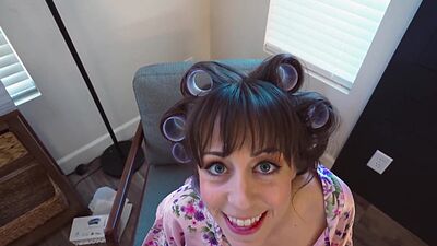 Crying MILF stepmom Jenna Noelle finding solace on her stepsons big cock