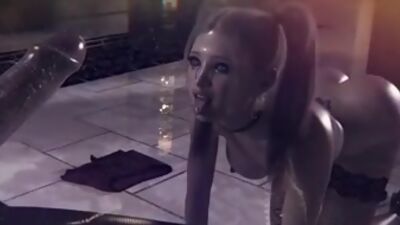 Slut is fucked by futanari nun in a 3d fantasy adult comics