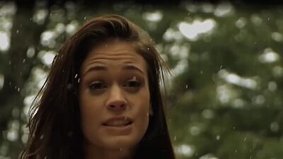 Hot babes with massive boobs preparing for an erotic photoshoot session