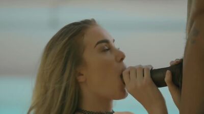 BLACKED - Flight Attendant Squeezes In Some BBC Between Flights