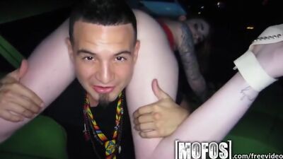 Mofos - Teens get crazy in a warehouse