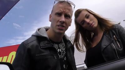 Slutty chick Victoria Daniels for money agreed to be fucked