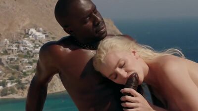 BLACKED - Kendra Sunderland on vacation fucked by monster black cock