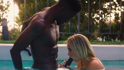 BLACKED - Hot Blonde Secretly Fucks Her Roommates BF