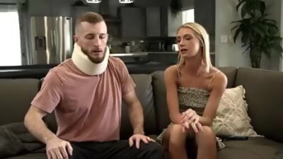 Payton soaks Brick's cock with her teen juices