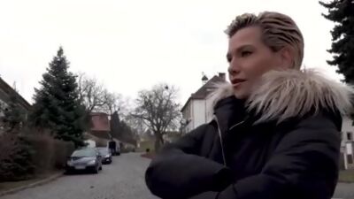 Booty euro pickedup for sucking before nailed from behind