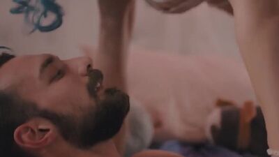 Pervert stepbro toys and bareback fucks his Tgirl stepsister