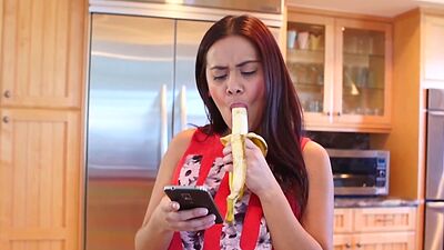 Petite latina teen Selma Sins giving helping hand to her BFFs wounded daddy