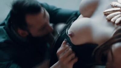 Stepmom trans babe licks and barebacks her stepsons ass