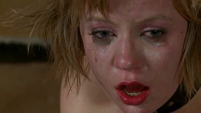 Blindfolded trainee electro shocked