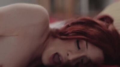 Angry stepdad licks and bareback fucks his shemale stepteen