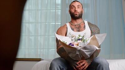 Busty redhead ts penetrating bf in duo after dicksucking