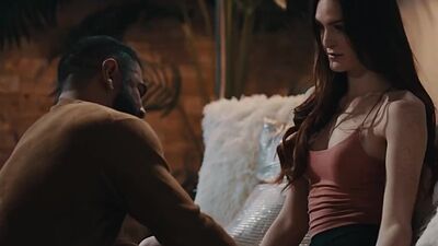 Stepdad lets his shemale stepdaughter bareback his wet ass