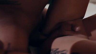 Fat perv licks and barebacks the ass of Trans stepsister