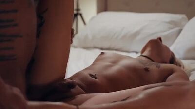 Fat perv licks and barebacks the ass of Trans stepsister