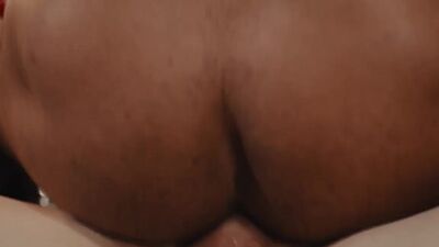 Stepdadlets his shemale stepdaughter bareback his ass