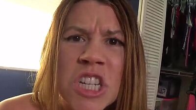 Step Brother Cums Inside Big Stepsister