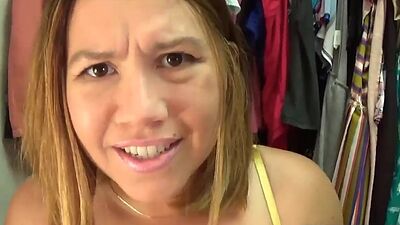 Step Brother Cums Inside Big Stepsister