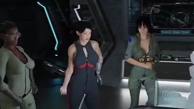 Incumming Transmission - 3D Scifi Futanari Animation