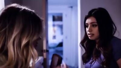 Stepmom and stepdad fulfill fantasy of fucking stepdaughters