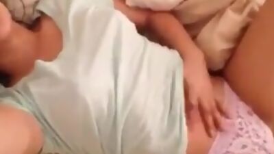 Hot Babe fingering her juicy wet pussy for you