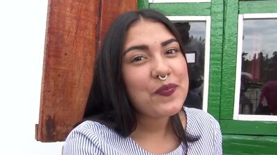 Naughty pickup and fuck with lusty amateur Colombian teen Juliana Restrepo