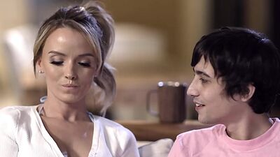 Stepmom PRISTINE EDGE has returned to make her son happy!