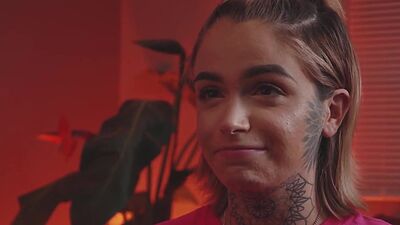 Anal nun with gloved hands and in pantyhose enjoys assdrill