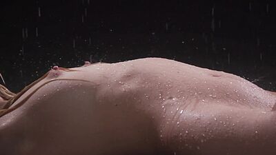 Sexy blonde MILF passion striptease and babe revealed her amazing body