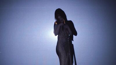 Hot busty MILF posing in amazing lingerie and revealed perfect big boobs