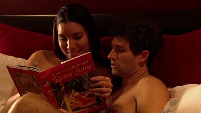 Blonde mature Anita Defrancesco teaching tantric sex to a married couple