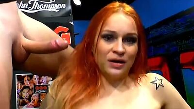 Gangbang and cums on german redhead dirty mary