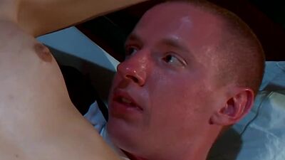 Shemale and gf gang bang bound man