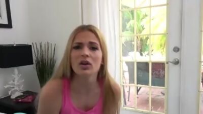 Sloan bent over as Tyler fuck her perfect pussy