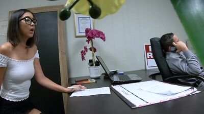 Asian Job Interview Jizz