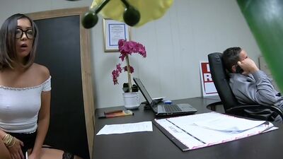 Asian Job Interview Jizz