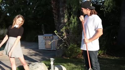 Spoiled Brat Gets Disciplined